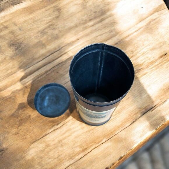 Vintage Allspice Metal Tin With Lid REPRO Spice Tea Coffee Storage Advertising - Picture 5 of 7